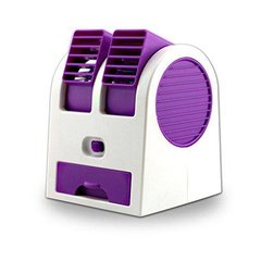 Настольный мини кондиционер Conditioning Air Cooler USB фиолетовый