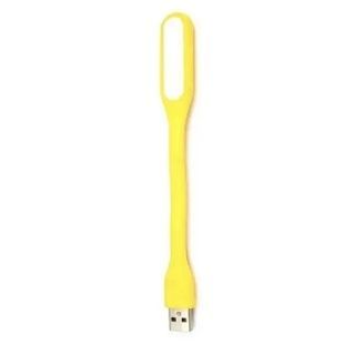 Портативный гибкий LED USB светильник Желтый