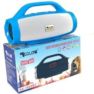 Бездротова портативна колонка Bluetooth BLUE RX-1829 Golon