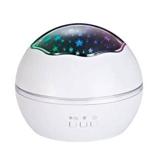 Ночник-проектор звёздного неба Projection Lamp Master-5 Белый