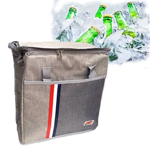 Сумка Холодильник Термос Cooling Bag DT4241 Бежевая