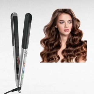 Выпрямитель для волос 170-250&deg;C, керамическое покрытие, LED display, 58W IPARAH P-132B Серый