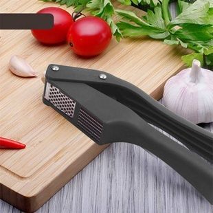 Прес для часнику часнику подрібнювач ручний 2в1 Garlic Slicer Чорний