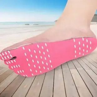 Устілки-наклейки захисні для ходьби босоніж та купання у водоймах Nakefit 42-46р пара Рожеві