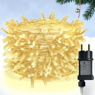 Гірлянда світлодіодна внутрішня лінійна 220V 400LED 40м LU991warmwhite Тепле світло