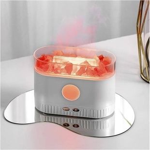 Увлажнитель воздуха аромадиффузор с соляными камнями Salt Lamp Aroma Diffuser