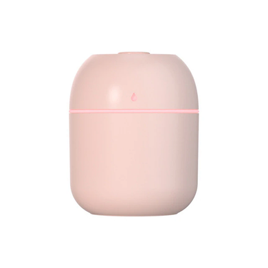 Зволожувач повітря круглий H2O Humidifier рожевий