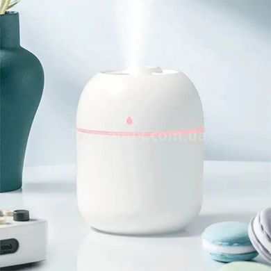 Зволожувач повітря круглий H2O Humidifier рожевий