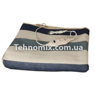 Простынь электрическая с сумкой Electric Blanket 150х120см (разноцветные полосы)