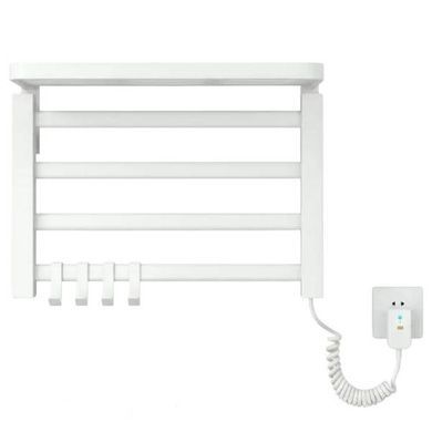 Рушник-сушитель металевий настінний 550х350х220мм 220V, 80W, 55&deg;C GN-7402-W Білий