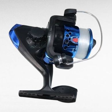Катушка для спиннинга безынерционная универсальная пластиковая FISHMX sy200 Черная