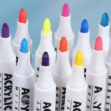 Набор акриловых маркеров 24шт ACRILIK marker Acril-24