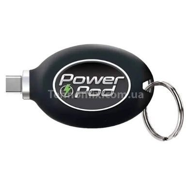 Брелок-powerbank 800мАч PowerPod Чорний
