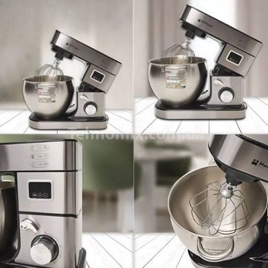 Миксер-тестомес с металлической чашей Hoffmans 12L 1600W HM-8081