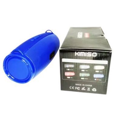 Blueooth колонка акумуляторна 3+3Вт USB Kimiso 202 Синя