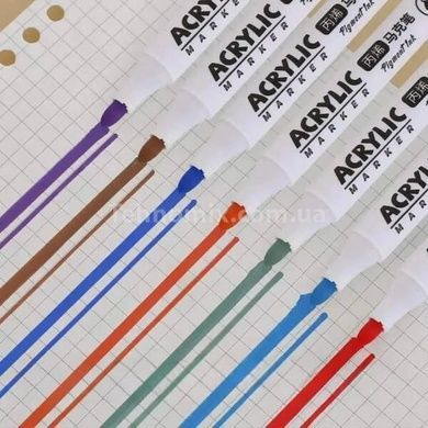 Набор акриловых маркеров 24шт ACRILIK marker Acril-24