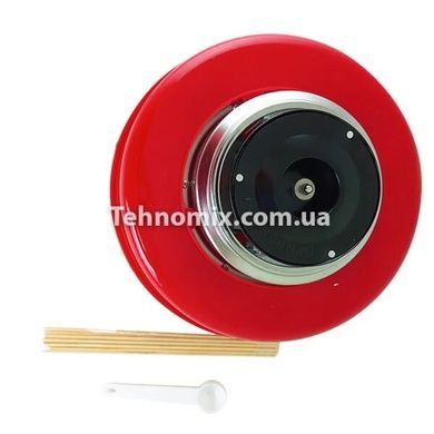 Великий апарат для цукрової вати Cotton Candy Maker Червоний + палички в подарунок
