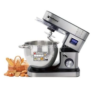 Миксер-тестомес с металлической чашей Hoffmans 12L 1600W HM-8081