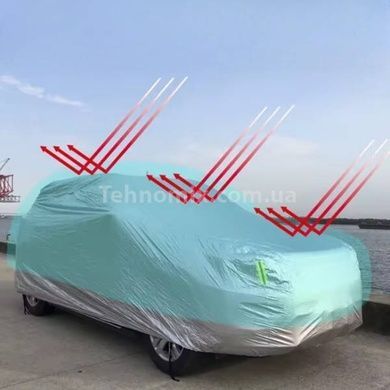 Автомобільний чохол автоматичний з пультом дистанційного керування MAG-788 Сірий