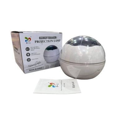 Ночник-проектор звёздного неба Projection Lamp Master-5 Белый