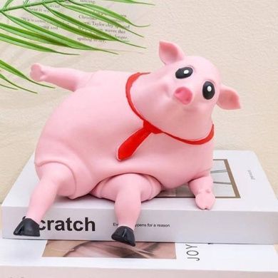 Игрушка-антистрес Свинья 1600гр Розовая