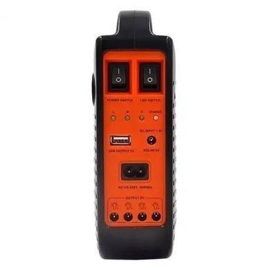 Ліхтар Power Bank-USB із сонячною панеллю EP-392 9V 3W + лампочки 3шт