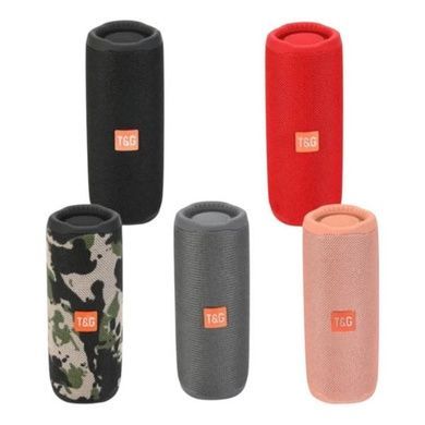 Bluetooth-колонка акумуляторна 1200mAh 66x68x171,5мм TiG TG365 Чорна