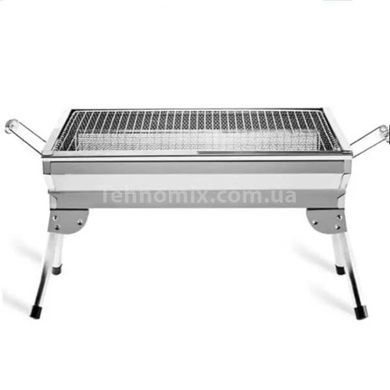 Мангал переносний з решіткою BBQ 8006