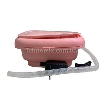 Пральна машинка компактна силіконова складана 2в1 6,5л Folding Washing Machine Рожева