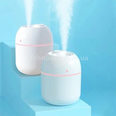 Увлажнитель воздуха круглый H2O Humidifier розовый