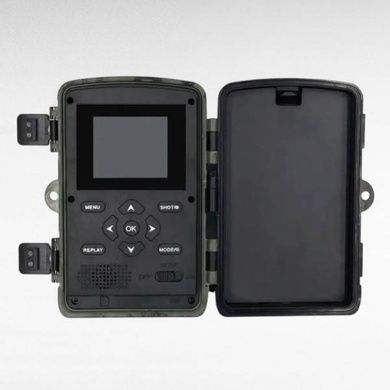 Камера відеоспостереження мисливська фотопастка з датчиком руху Outdoor camera Камуфляжна