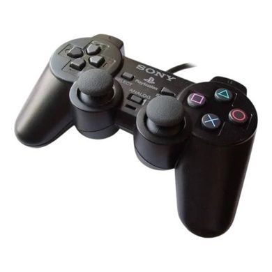 Джойстик беспроводной PS2 Черный