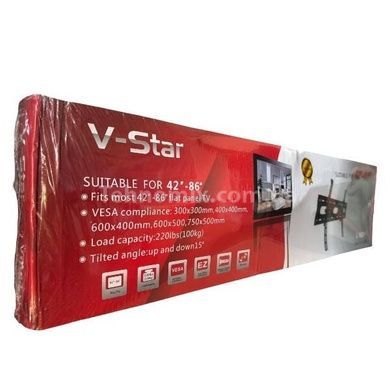 Кронштейн для телевізора V-STAR V86T 42-86