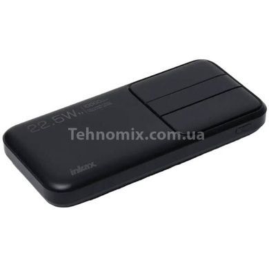 Power bank на два виходи з дисплеєм 10000 mAh INKAX PBQ-08 Чорний