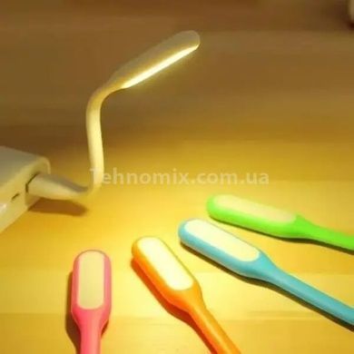Портативный гибкий LED USB светильник Желтый