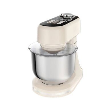Миксер планетарный мультифункциональный 4в1 с чашей 6л 1500Вт Sokany SK-05016 Бежевый