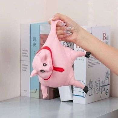 Игрушка-антистрес Свинья 1600гр Розовая