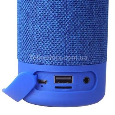 Колонка Bluetooth з функцією speakerphone з радіо TG619 Синя