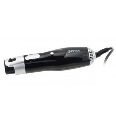 Фен щетка мультистайлер Gemei GM-4833 10 в 1 Черный