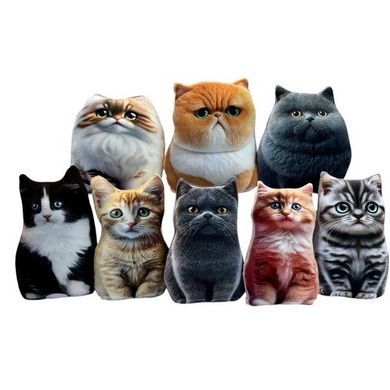 Игрушка-подушка мягкая Гарфилд 40*34*12см 3277 Рыжий
