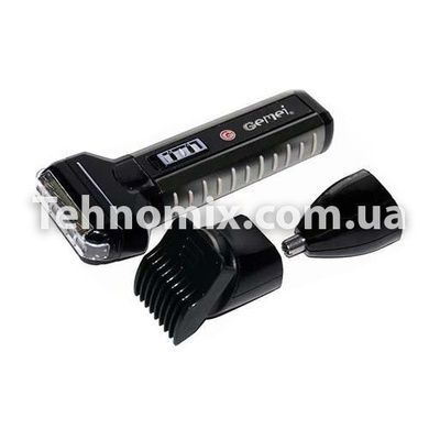 Електрична акумуляторна бритва Gemei GM 789 3 насадки