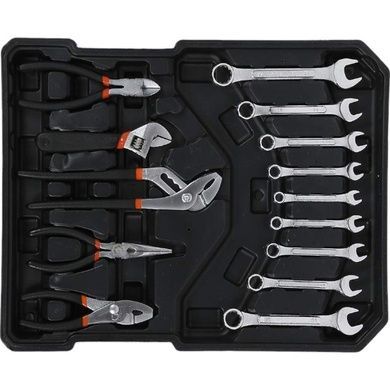 Набір інструментів WMC TOOLS 408 предметів з тріскачкою (в валізі)