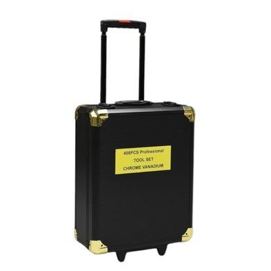 Набір інструментів WMC TOOLS 408 предметів з тріскачкою (в валізі)