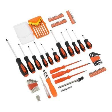 Набір інструментів WMC TOOLS 408 предметів з тріскачкою (в валізі)