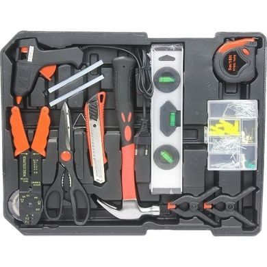 Набір інструментів WMC TOOLS 408 предметів з тріскачкою (в валізі)