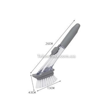Щітка для посуду з дозатором Wok Cleaning Brush