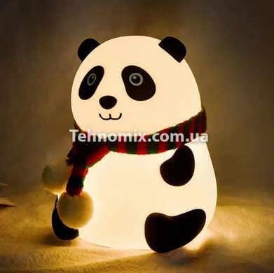Дитячий силіконовий нічник панда з сенсорним управлінням