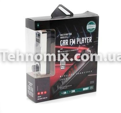 FM модулятор - трансмиттер с пультом 601BT USB