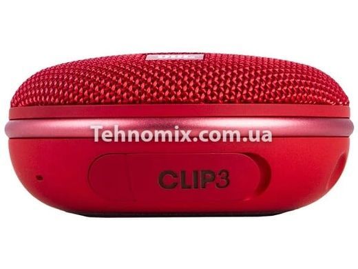 Портативная беспроводная Bluetooth колонка CLIP Plus 3 Красная