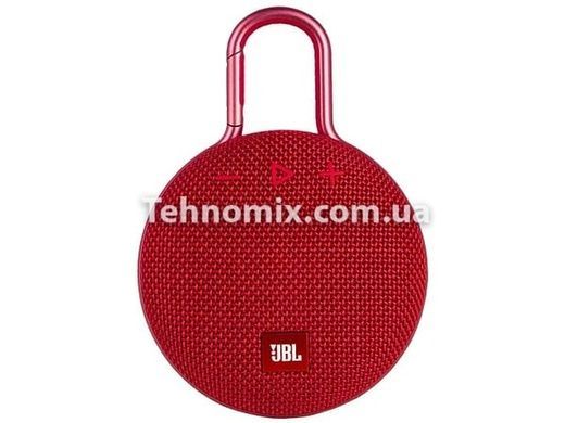 Портативная беспроводная Bluetooth колонка CLIP Plus 3 Красная